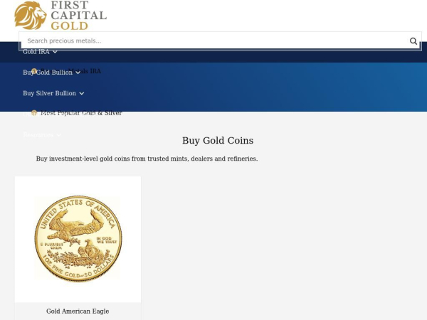 firstcapitalgold.com